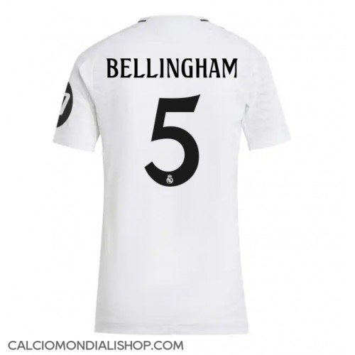 Maglie da calcio Real Madrid Jude Bellingham #5 Prima Maglia Femminile 2024-25 Manica Corta